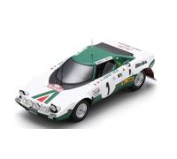 MODÈLE STATIQUE SPARK 1/43 LANCIA STRATOS ANDRUET RALLY MONTECARLO 1975