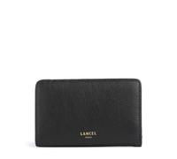 Lancel BCBG Portefeuille noir, cuir de vache grainé, femme