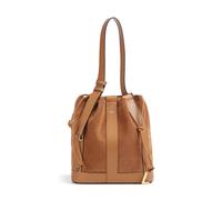 Lancel Elles M Sac seau marron, cuir de vache rugueux, femme