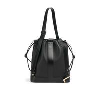 Lancel Elles M Sac seau noir, cuir de vache grainé, femme