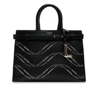 Lancel - Faubourg Animation Studs Handbag - Femme - Sacs - Noir - Taille: ONE Size