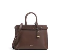 Lancel Faubourg M Sac à main marron, cuir grainé, femme