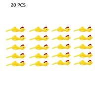 Lancement De Catapulte Élastique Jetable,Fronde Amusante Et Délicate,Pratique Du Poussin,Doigt Volant,Oiseaux Collants,Jouet De Décompression,Dinde,20 Pièces - Type Catapult Chick X20