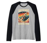 Lancement de fusée Artemis Vintage Manche Raglan