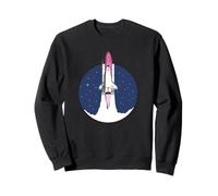 Lancement de la fusée Artemis II de la NASA, Navette Spatiale, Ciel Nocturne Sweatshirt