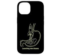 Lancement de Nouveaux rêves Rocket Stomach Design Coque pour iPhone 14