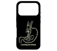 Lancement de Nouveaux rêves Rocket Stomach Design Coque pour iPhone 17 Pro