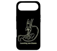 Lancement de Nouveaux rêves Rocket Stomach Design Coque pour iPhone Air