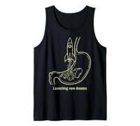 Lancement de Nouveaux rêves Rocket Stomach Design Débardeur