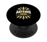 Lancement Spatial Artemis 2026 PopSockets PopGrip Adhésif