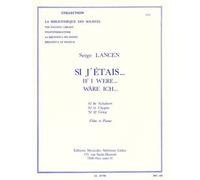 Lancen S. - Si J'etais - Flute et Piano
