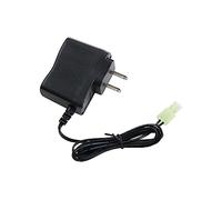 Lancer Tactical Airsoft Chargeur de batterie RC pour batteries NiMH/NiCd 9,6 V (8S) Chargeur de prise CA 12 V 400 mA avec connecteur Tamiya standard