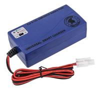 Lancer Tactical Chargeur de batterie intelligent RC pour batteries NiMH/NiCd 7,2 V-12 V (6S-10S), idéal pour les voitures télécommandées, avions, batteries d'airsoft - Compatible avec Tamiya standard
