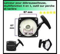 Lanceur 02 plots pour débroussailleuse/tarriere