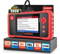Lanceur 2026 CRP123 V2.0 PLUS Scanner OBD2, Outil de Diagnostic Complet du Système, avec 3 Services de Réinitialisation, Mise à Jour Gratuite en Ligne