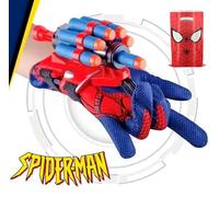Lanceur 5 fléchettes et gant SPIDERMAN MARVEL 2023 + Sac Collector