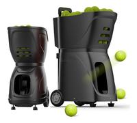 Lanceur automatique de balle de tennis avec contrôle par application mobile, grande capacité de pratique, idéal pour les joueurs, les débutants, les enfants et les entraîneurs