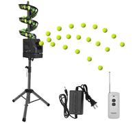 Lanceur automatique de balle de tennis avec télécommande, hauteur et angle réglables, parfait pour la pratique, facile à utiliser, idéal pour tous les niveaux de compétence