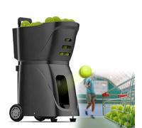 Lanceur automatique de balle de tennis avec télécommande smartphone, design portable pour débutants et intermédiaires