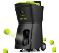 Lanceur automatique de balle de tennis pour l'entraînement et la pratique, contrôle à distance et par application, alimentation par batterie, modes d'entraînement complets