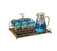 Lanceur Bouilloire à eau froide en verre, bouilloire résistante aux hautes températures, ensemble de théière fruits