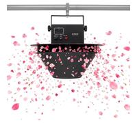 Lanceur confettis électrique monté au plafond,télécommande commande DMX512 | Lanceur pétales,machine confettis d'une capacité 1Kg,vitesse ventilateur réglable,for célébrations fêtes,événements spéciaux