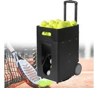 Lanceur de balle de tennis automatique portable, entraîneur de lancement de machine à lancer avec batterie longue durée, modes d'entraînement complets pour la pratique