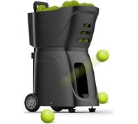 Lanceur de balle de tennis automatique portable, peut contenir 100 balles pour l'entraînement et les séances d'entraînement