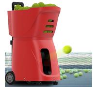 Lanceur de balle de tennis contrôlé par application : alimenté par batterie, vitesse réglable, haute capacité pour l'entraînement des compétences