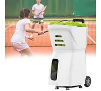 Lanceur de balle de tennis contrôlé par application : vitesse réglable, haute capacité pour l'entraînement des compétences, machine à balles portable