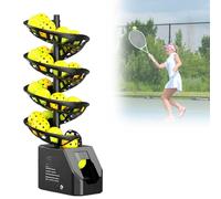 Lanceur de balle de tennis, intervalle de 3,5 secondes, capacité de 33 balles, batterie de 10 h, télécommande, hauteur réglable, partenaire d'entraînement