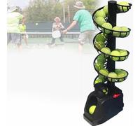 Lanceur de balle de tennis, machine automatique portable de balle de tennis, alimentation efficace réglable, peut contenir 30 balles, idéal pour les joueurs et les étudiants