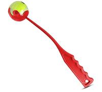 Lanceur de balle pour chiens - Jouet de chasse à rapporter - Jouets pour chiens de petite, moyenne et grande taille - Balle de tennis portable mains libres - Jouet pour ramasser et lancer - Jouet