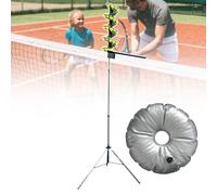 Lanceur de balles de Tennis électrique, Lanceur de balles de Tennis Domestique, Lance-balles de Tennis Portable, pour l'entraînement au Coup Droit, au Revers et à la volée