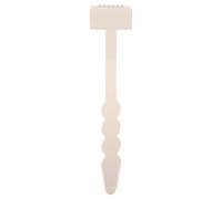 Lanceur de Ballons en Plastique Renforcé Beige Compact Facile à Utiliser | Outil Sûr pour Éclater Ballons Latex et Hélium, Opération Main, Adapté à Tous Âges et Fêtes