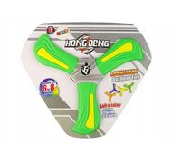 Lanceur de boomerang à disque volant vert pour enfants