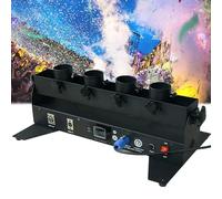 Lanceur de canon à confettis électrique avec télécommande pour fête de mariage, événements d'affaires