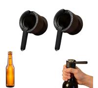 Lanceur De Capsules - Tireur De Bouchons De Bouteilles Avec Design À Ressort, Gadget Mécanique Ergonomique, Pour Barmen, Fête, Jeu À Boire, Bar À Domicile, 2 Pièces