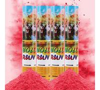 Lanceur de Confettis Poudre, XiXiRan 4pcs*Confetti Cannons Poppers, Confettis Tube Mariage, Canon à Confettis Anniversaire, Tube de Confettis, Confettis Canon, Lanceur Confettis Farine de Maïs
