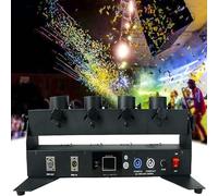 Lanceur de Confettis Professionnel lance-confettis électrique, 4 jets, multicolore, pour mariages, anniversaires, fêtes