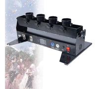Lanceur de confettis sans fil DMX 512 avec télécommande électrique pour fêtes, mariages, concerts et effets scéniques