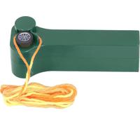 Lanceur de corde à hélice Structure compacte Lanceur de corde électrique de couleur vive Jouet pour chats Jouets Kids Aldult Jouets d'extérieurVert