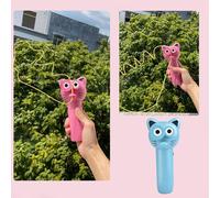 Lanceur De Corde Pour Chat, Jouet Électrique À Main, Accessoire De Cadeau Pour Enfant