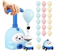 Lanceur de courses de ballons - Véhicule jouet pour | Plastique PP avec ensemble de pompe, outil d'activité en classe, plaisir d'étude dans la chambre à coucher, idée de cadeau de vacances, di