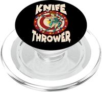 Lanceur de Couteaux Personnel de Cirque Vintage Carnaval The PopSockets PopGrip pour MagSafe