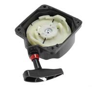 Lanceur de Démarrage 80mm pour Broussailleuses 2 pour temps Lanceur | Compatible moteurs 33cc, 36cc, 43cc, 49cc, conception noire , installation facile