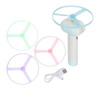 Lanceur de Disque Volant Rechargeable pour Chat, Interactif Automatique | Quatre Spinners Volants Inclus, Plastique, Usage Intérieur et Extérieur, pour Chatons et Chats