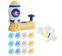 Lanceur De Disque Volant Stomp Launch Pad Rocket Toy Pour