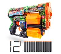 Lanceur de fléchettes - ZURU - X-SHOT Dread - Canons rotatifs doubles - 7 designs - Portée 27 m