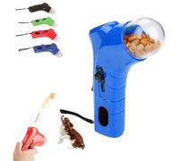 Lanceur de friandises pour Chat, Lanceur de friandises interactif, Distributeur de friandises Portable pour Un entraînement et Un Jeu Amusants pour Animaux de Compagnie